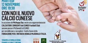 La Guida - Cuneo Calcio e McDonald’s insieme per beneficenza