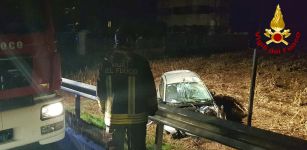 La Guida - Auto fuori strada nella zona di Mondovì, una persona ferita