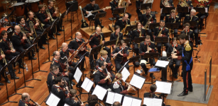 L’orchestra dei Vigili del fuoco al Toselli La Guida - L’orchestra dei Vigili del fuoco al Toselli