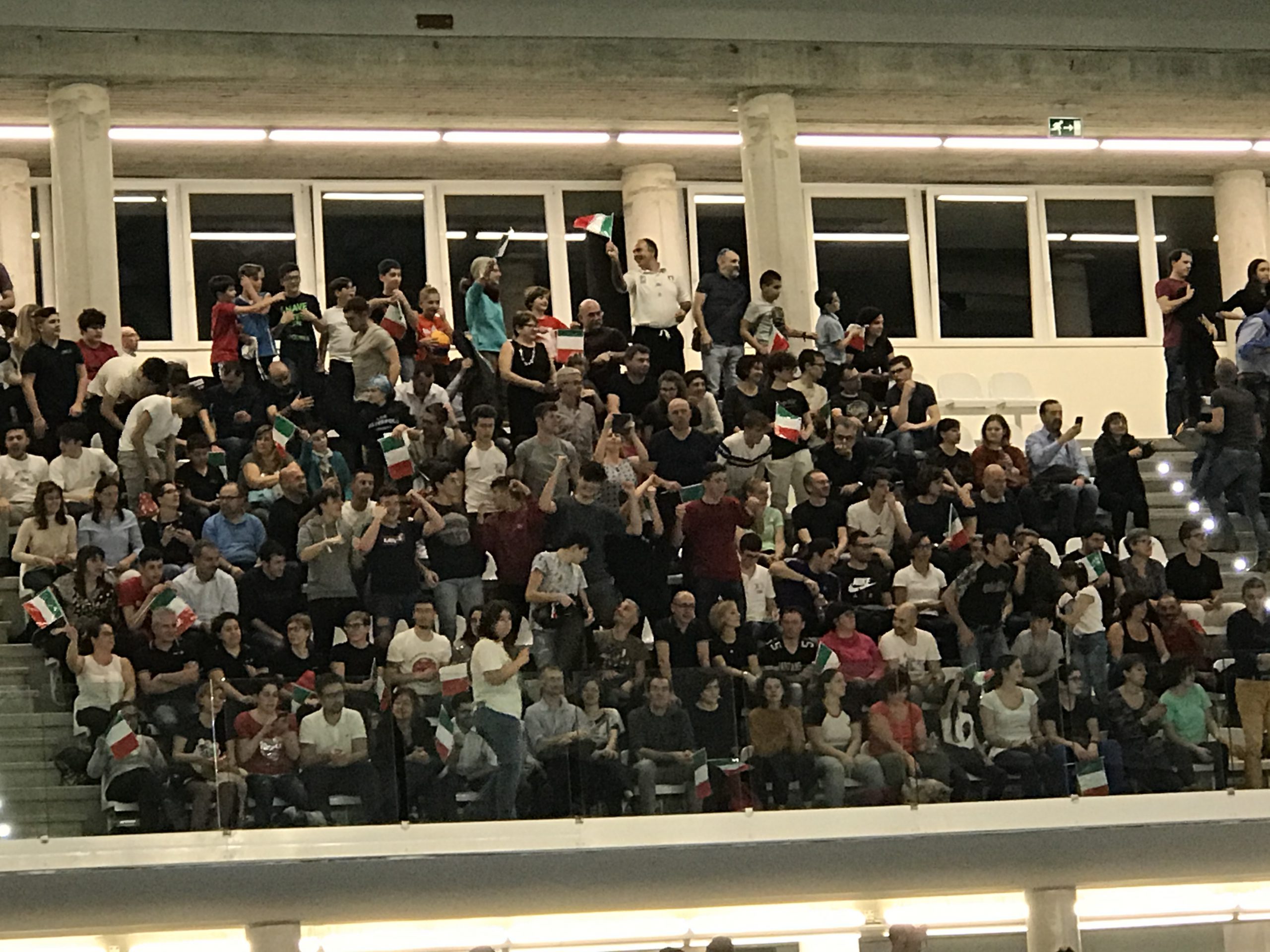 Tutto esaurito allo Stadio del nuoto