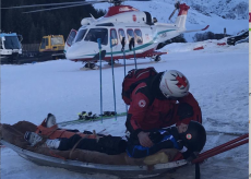 La Guida - La Croce Rossa sulle piste di Prato Nevoso