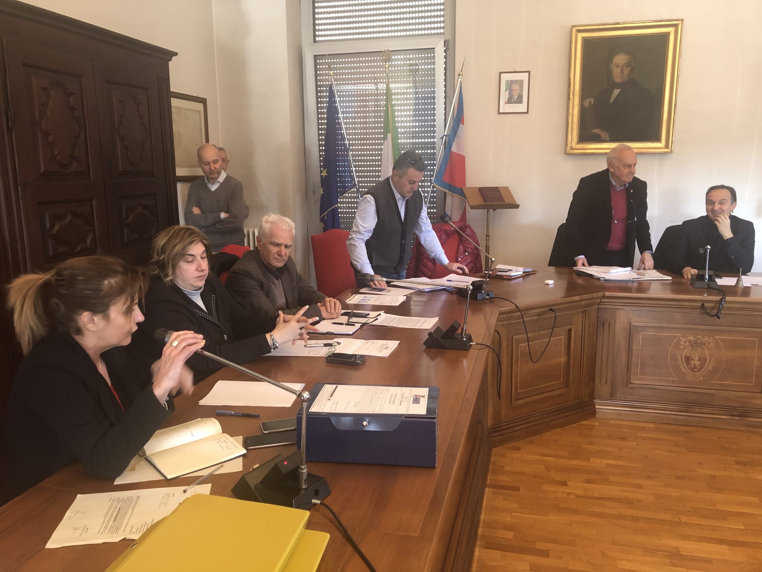 L'incontro in Municipio a Verzuolo