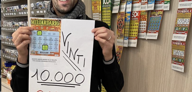 La Guida - Vinti 10.000 euro con un gratta e vinci da 5 euro