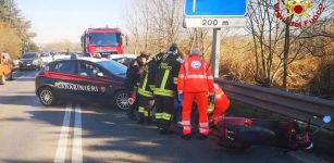 La Guida - Vespa contro auto ad Alba