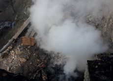 La Guida - Incendio al tetto di una casa in borgata Cialancia a Pradleves