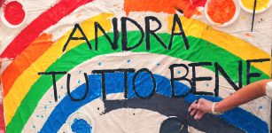 Arcobaleno anche degli anziani della residenza “Don Serra” La Guida - Arcobaleno anche degli anziani della residenza “Don Serra”