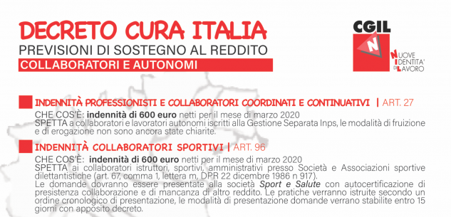 La Guida - Lavoro, il sostegno per autonomi, collaboratori e somministrati