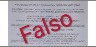 La Guida - Attenzione a un falso volantino del Ministero dell’Interno