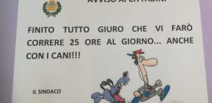 La Guida - A Trinità un volantino per fermare gli irriducibili runner