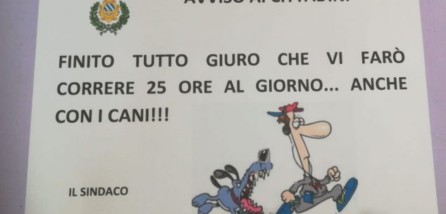 La Guida - A Trinità un volantino per fermare gli irriducibili runner