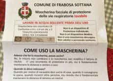 La Guida - Mascherine lavabili per le famiglie di Frabosa Sottana