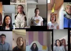 La Guida - Uniti nel canto i giovani della cantoria di Caraglio augurano “Buona Pasqua” (video)
