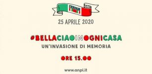 #Bellaciaoinognicasa, il flashmob di Anpi La Guida - #Bellaciaoinognicasa, il flashmob di Anpi