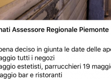 La Guida - L’assessore: ”Estetisti aperti dal 18 maggio e parrucchieri dal 19”. La Regione: “Non c’è ancora niente di ufficiale”