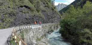 Chiusa la strada provinciale tra Marmora e Canosio La Guida - Chiusa la strada provinciale tra Marmora e Canosio