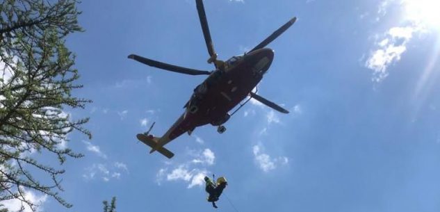 La Guida - Escursionista cade in una scarpata nella zona del Valasco