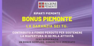 La Guida - Bonus Piemonte: in tre giorni erogati 30 milioni di euro