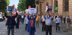 La Guida - Partecipata protesta di Fratelli d’Italia a Cuneo