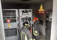 La Guida - Incendio in una cabina elettrica