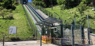 L’ascensore inclinato chiude per un guasto La Guida - L’ascensore inclinato chiude per un guasto