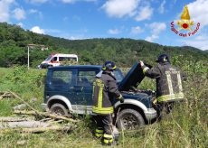 La Guida - Scontro tra auto e furgone a Bagnasco