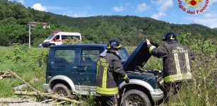 La Guida - Scontro tra auto e furgone a Bagnasco