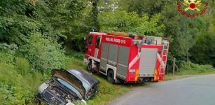 La Guida - Auto fuori strada nei pressi dell’Oasi Crava Morozzo