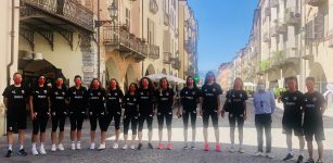 La Guida - Le giocatrici del Granda Volley in giro per Cuneo