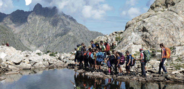 La Guida - I ragazzi cuneesi del Cai testimonial della montagna