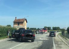 La Guida - Scontro tra auto a Tetto Croce