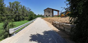 La Guida - Ultimati i lavori sulla strada per Tetto Piano