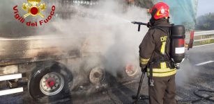 La Guida - Fiamme sull’autostrada Torino-Savona