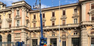 La Guida - Lavori di manutenzione sul tetto della stazione