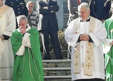 La Guida - Messa di saluto dei tre parroci don Ettore, don Carlo e don Marco in alta valle Varaita