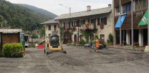 La Guida - Al via il cantiere della centrale piazza Marconi di Frassino