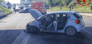 La Guida - Due persone ferite in uno scontro sulla tangenziale di Mondovì