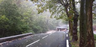 La Guida - Tenda isolata e con l’acquedotto distrutto. Gravi danni alla Dipartimentale della Valle