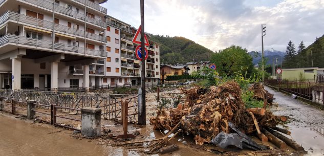 La Guida - Strada SS20 chiusa all’uscita di Vernante