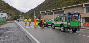 La Guida - Ancora chiusa a Vernante la strada per Limone (video)