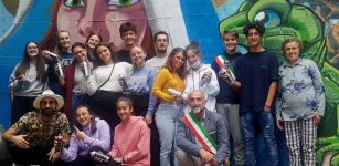 La Guida - Un grande murales di 35 metri racconta Rifreddo