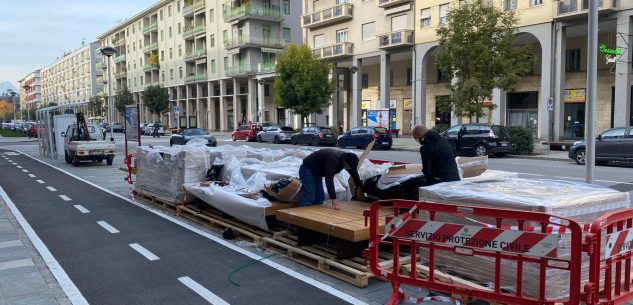 La Guida - Nuove panchine per corso Giolitti