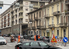 La Guida - Finito lo spostamento degli isolotti e dei semafori in corso Nizza