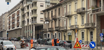 La Guida - Finito lo spostamento degli isolotti e dei semafori in corso Nizza