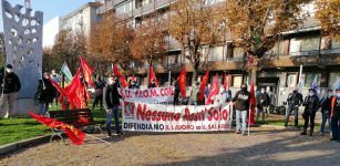 Metalmeccanici in sciopero e presidio davanti a Confindustria Cuneo La Guida - Metalmeccanici in sciopero e presidio davanti a Confindustria Cuneo