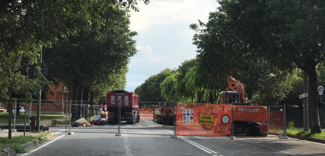 La Guida - Si richiude parte di corso De Gasperi per i lavori del teleriscaldamento