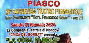 La Guida - A Piasco salta la Rassegna del teatro piemontese 