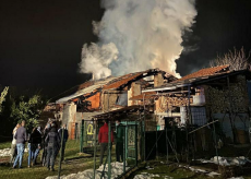 La Guida - Cascinale prende fuoco a Branzola di Villanova Mondovì