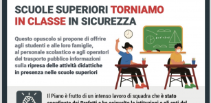 Da lunedì le superiori in presenza al 50%, le linee della Regione La Guida - Da lunedì le superiori in presenza al 50%, le linee della Regione