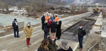 La Guida - Garessio, sopralluogo sul ponte che sarà abbattuto