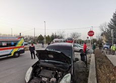 La Guida - Incidente in via Auriate a San Rocco Castagnaretta